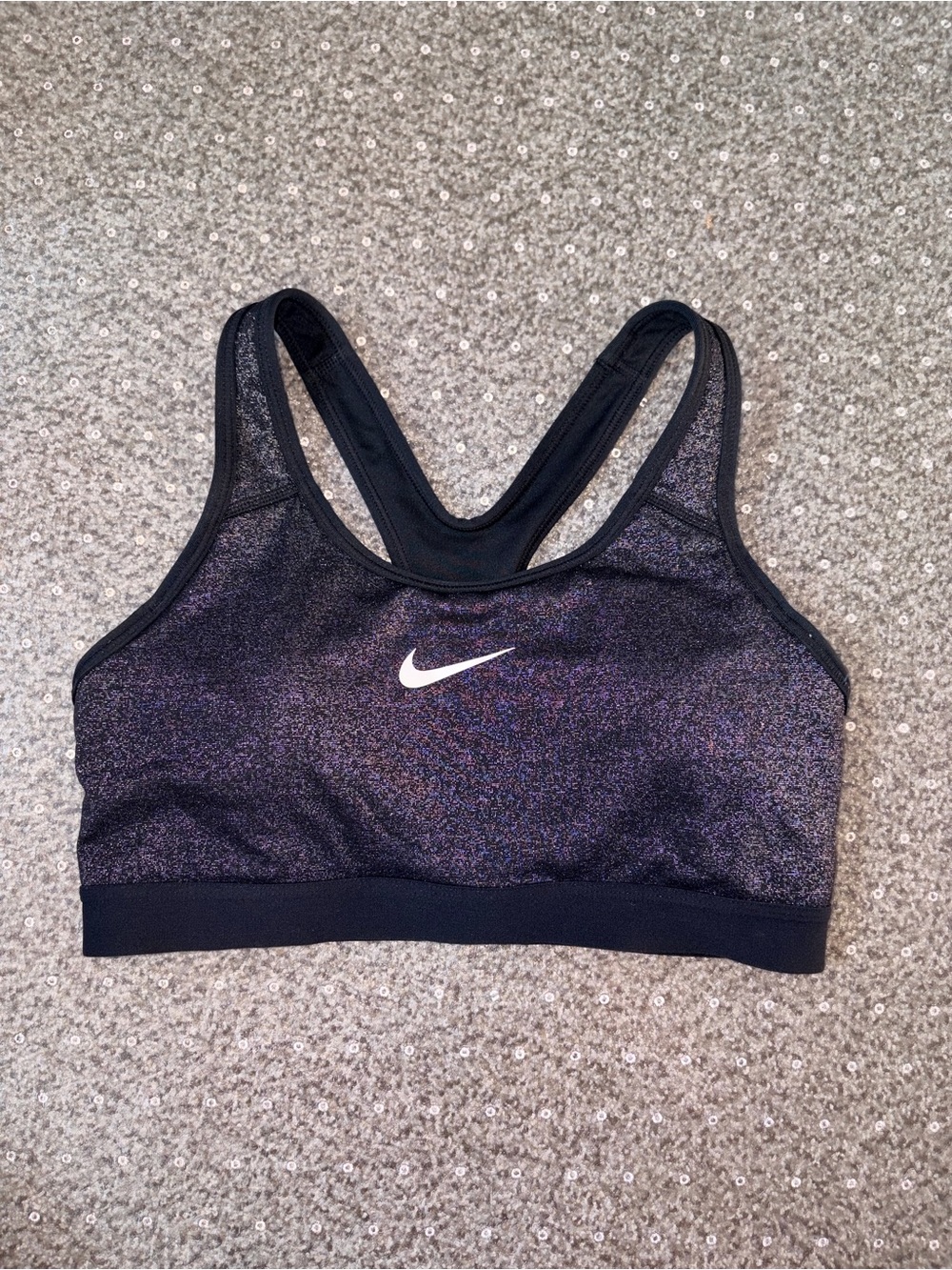 Nike Dri-FIT Shimmer Sports Bra Like-new medium